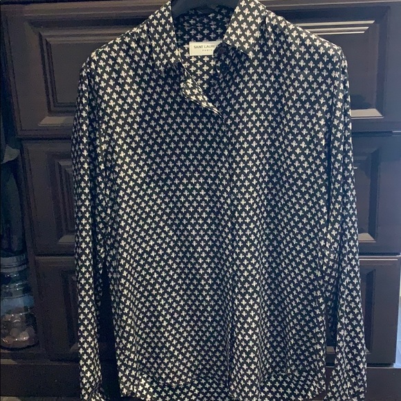 Saint Laurent Tops - Saint Laurent silk blouse